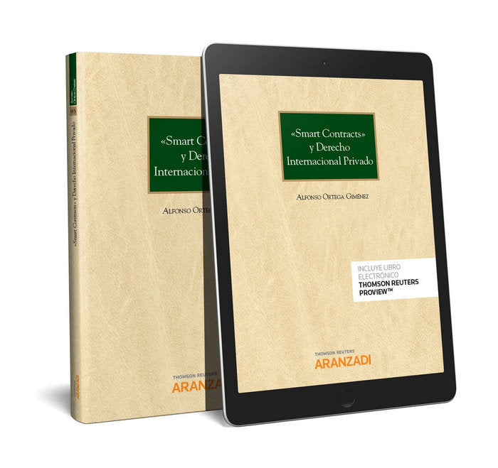 Smart contracts y derecho internacional privado (Papel + e-book), de Ortega, Alfonso | portada del libro