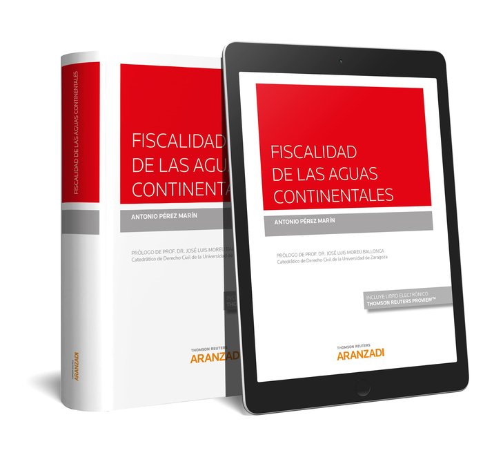 Fiscalidad de las aguas continentales Express (Papel + e-book), de Pérez Marín, Antonio | portada del libro