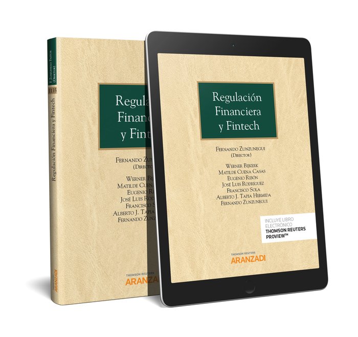 Regulación Financiera y Fintech (Papel + e-book), de Zunzunegui Pastor, Fernando | portada del libro