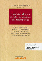 Contratos Menores en la Ley de Contratos del Sector Público (Papel + e-book), de Palomar Olmeda, Alberto | portada del libro