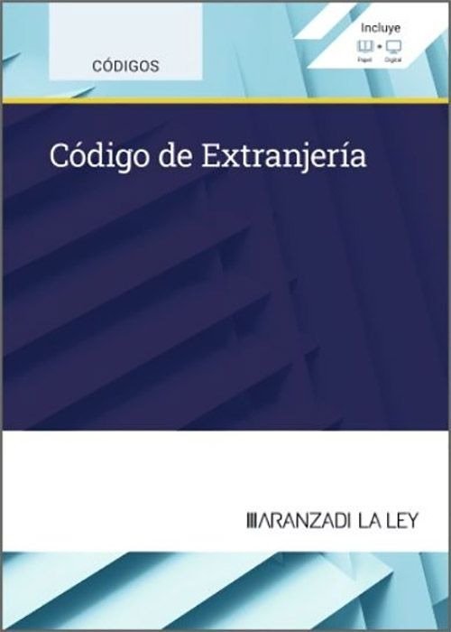CODIGO DE EXTRANJERIA, de ARANZADI LA LEY | portada del libro