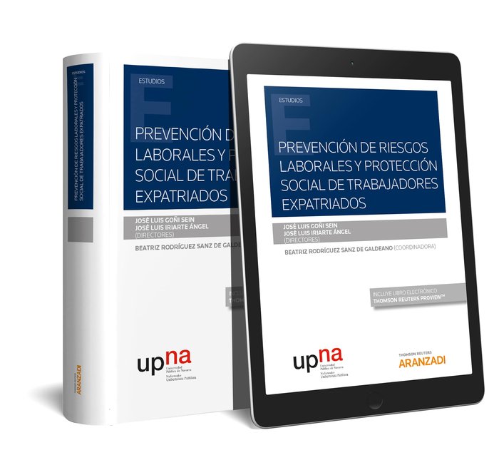 Prevención de riesgos laborales y protección social de trabajadores expatriados (Papel + e-book), de Autores, Varios | portad