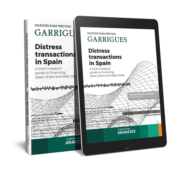 Distress transactions in Spain (Papel + e-book), de Berdullas, Juan José | portada del libro