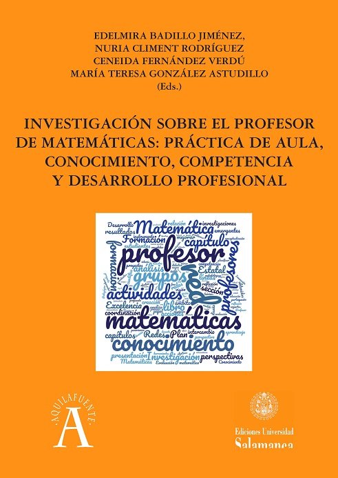 Investigación sobre el profesor de matemáticas | portada del libro