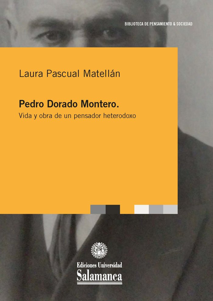 Pedro Dorado Montero, de Pascual Matellán | portada del libro