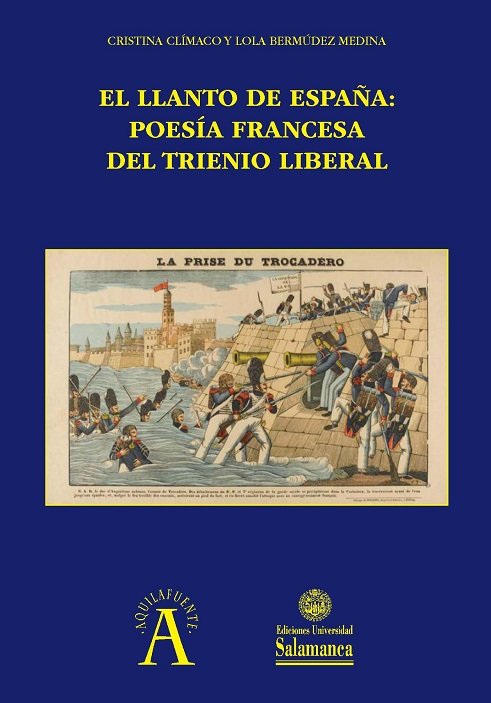 El llanto de España: poesía francesa del Trienio Liberal | portada del libro