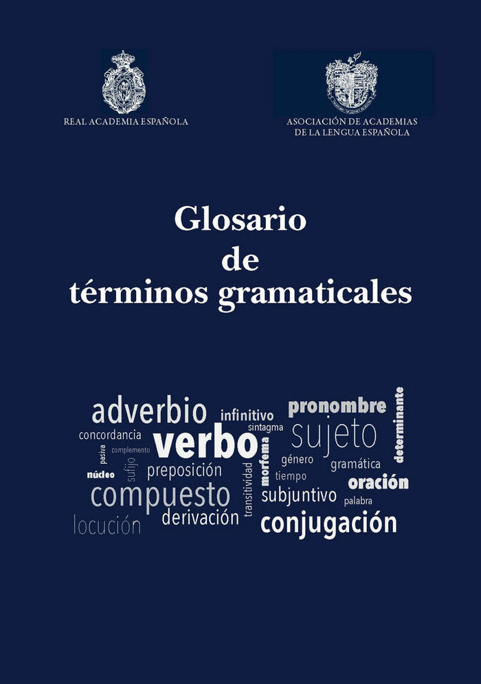 Glosario de términos gramaticales | portada del libro