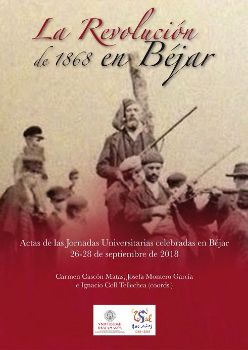 La Revolución de 1868 en Béjar | portada del libro