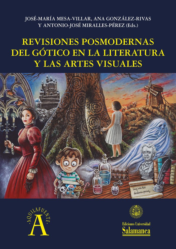 REVISIONES POSMODERNAS DEL GOTICO EN LA LITERATURA Y LAS ART | portada del libro