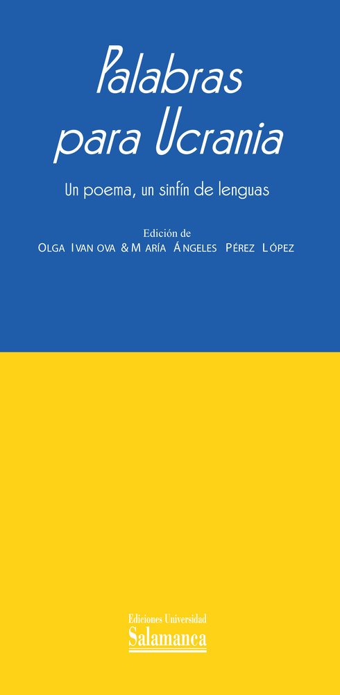 PALABRAS PARA UCRANIA, de VVAA | portada del libro