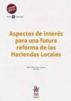 Aspectos de interés para una futura reforma de las Haciendas Locales, de ROSA FRAILE FERNANDEZ | portada del libro