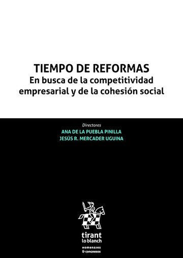 Tiempo de reformas, de De la Puebla Pinilla | portada del libro