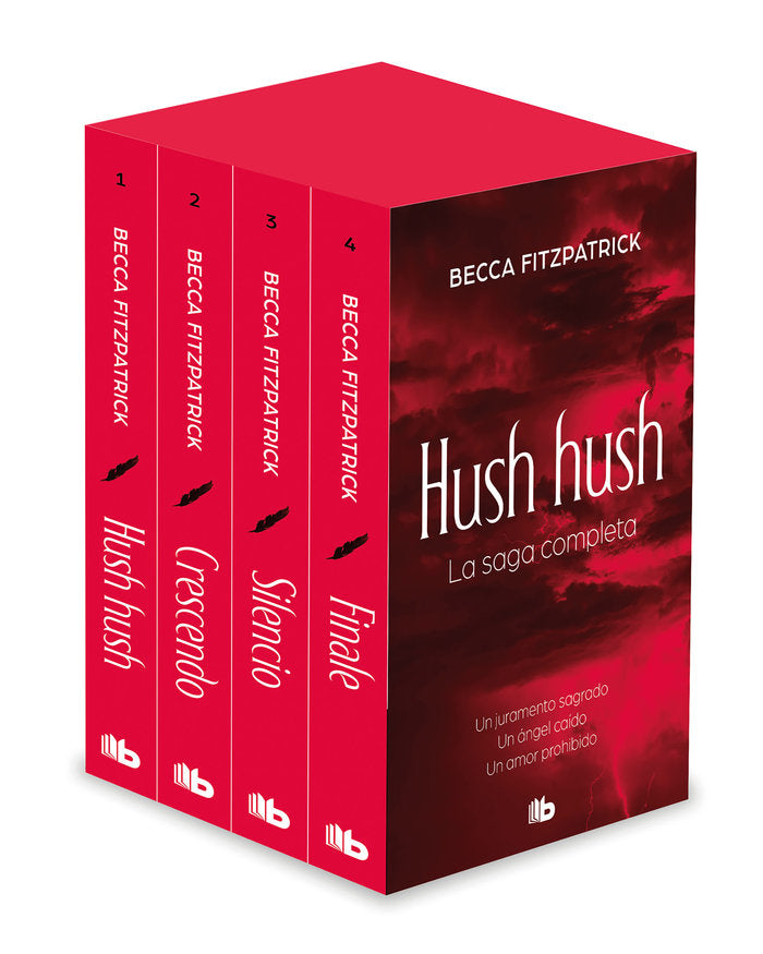 Tetralogía Hush Hush (edición estuche con: Hush Hush, de Silencio | portada del libro