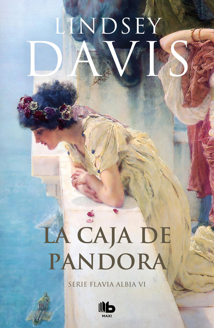 La caja de Pandora (Un caso de Flavia Albia, investigadora romana 6), de Davis, Lindsey | portada del libro