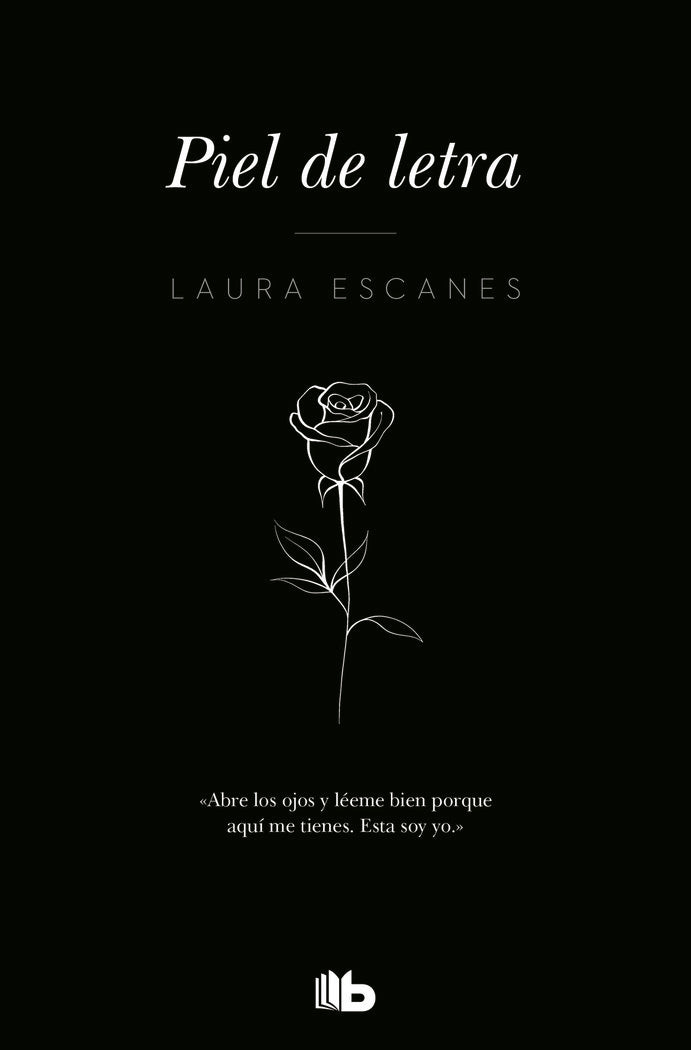 Piel de letra, de Escanes, Laura | portada del libro