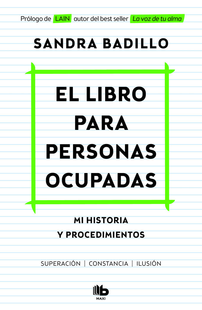 El libro para personas ocupadas, de Badillo, Sandra | portada del libro