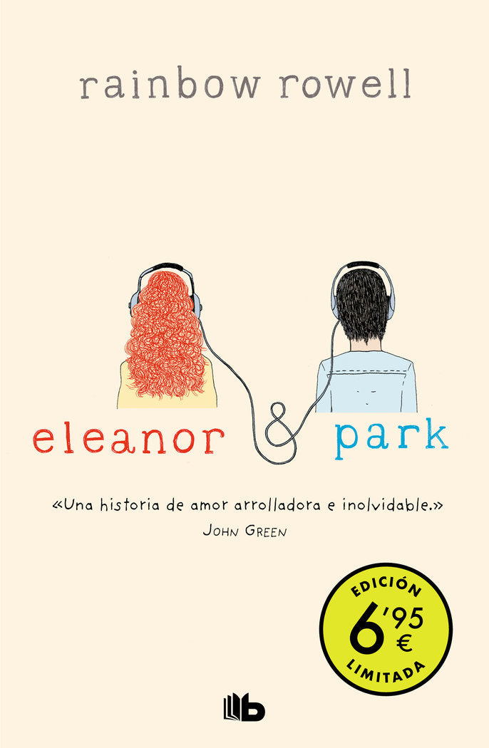 Eleanor y Park (edición limitada a precio especial), de Rowell | portada del libro