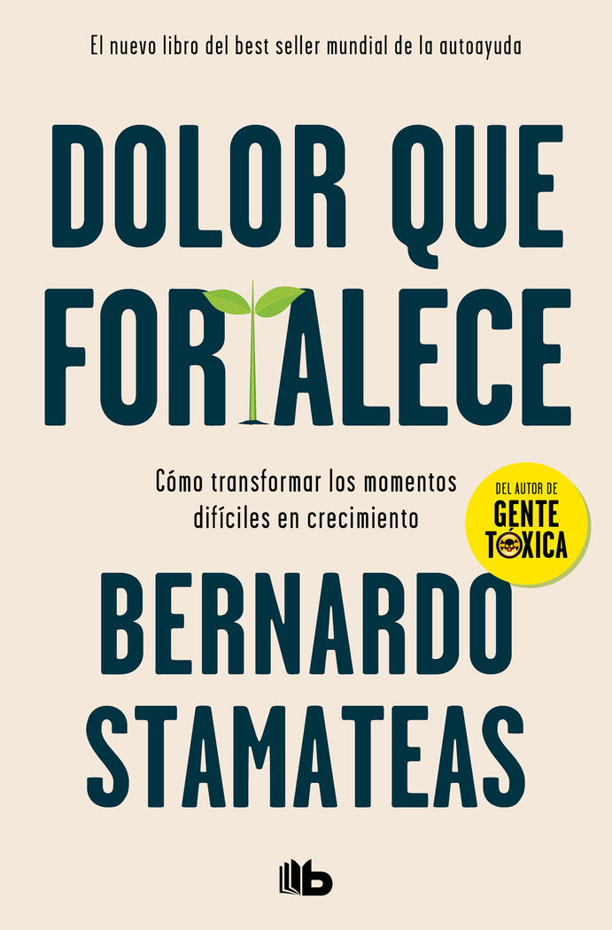 Dolor que fortalece, de BERNARDO STAMATEAS | portada del libro