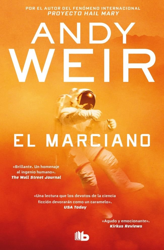 El marciano, de Weir, Andy | portada del libro