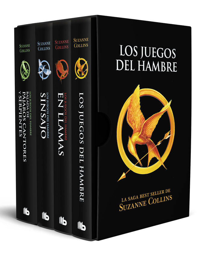 ESTUCHE LOS JUEGOS DEL HAMBRE, de COLLINS, SUZANNE | portada del libro