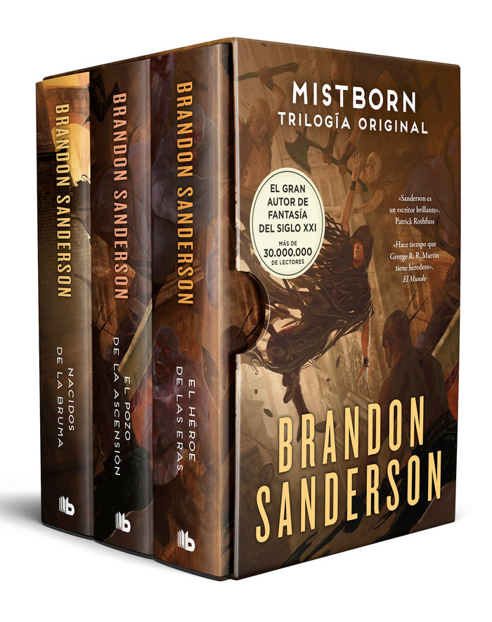 ESTUCHE MISTBORN, de BRANDON SANDERSON | portada del libro