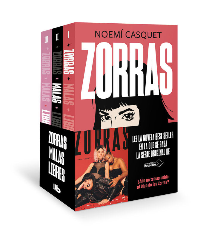 TRILOGIA ZORRAS (PACK), de CASQUET, NOEMI | portada del libro