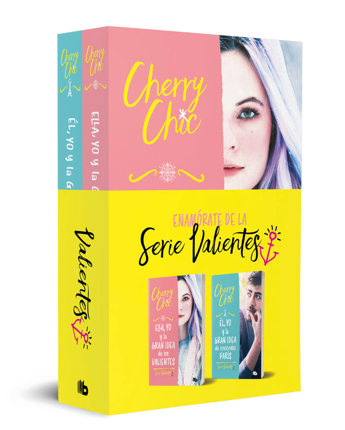 VALIENTES (PACK CON: ELLA, YO Y LA GRAN IDEA DE SER VALIENTES   EL, YO Y LA GRAN, de CHERRY CHIC | portada del libro