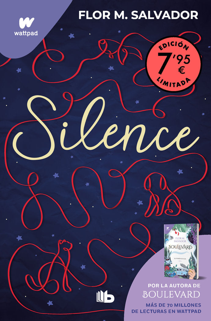 SILENCE EDICION LIMITADA A PRECIO ESPECIAL, de FLOR M SALVADOR | portada del libro