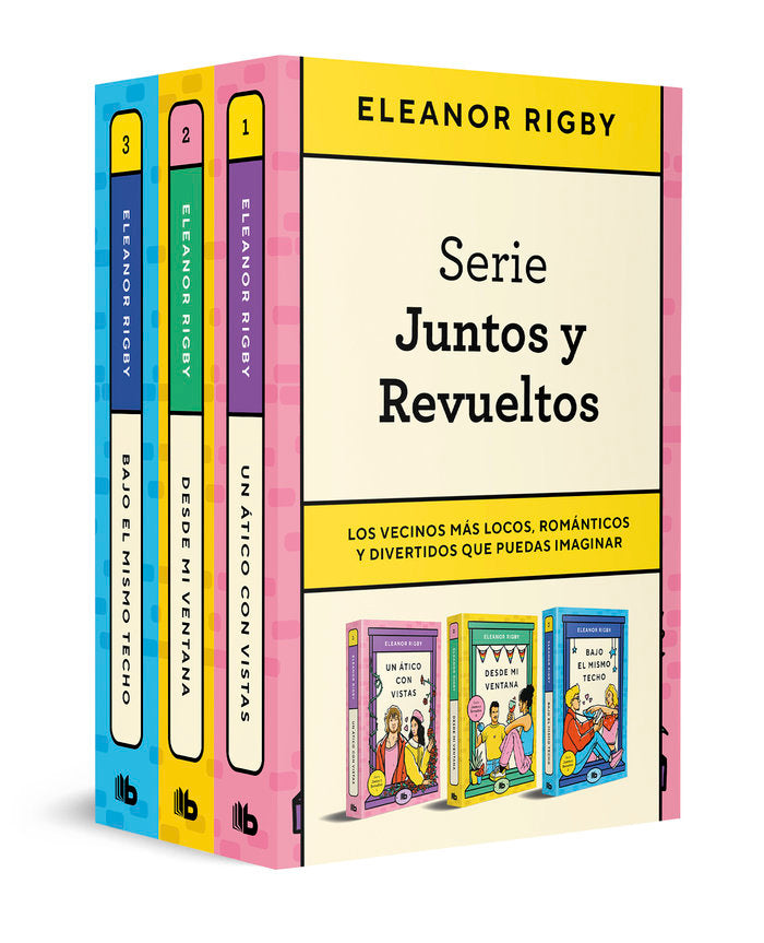 JUNTOS Y REVUELTOS PACK CON UN ATICO CON VISTAS DESDE MI VE, de ELEANOR RIGBY | portada del libro