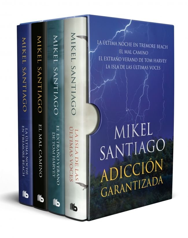 ESTUCHE MIKEL SANTIAGO, de MIKEL SANTIAGO | portada del libro