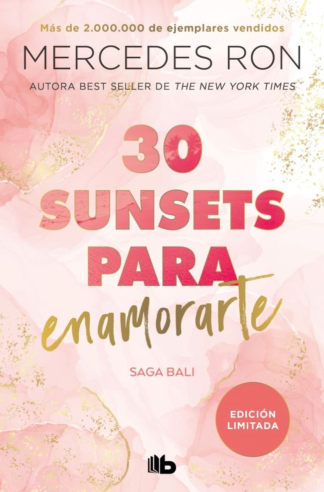 30 SUNSETS PARA ENAMORARTE, de RON, MERCEDES | portada del libro