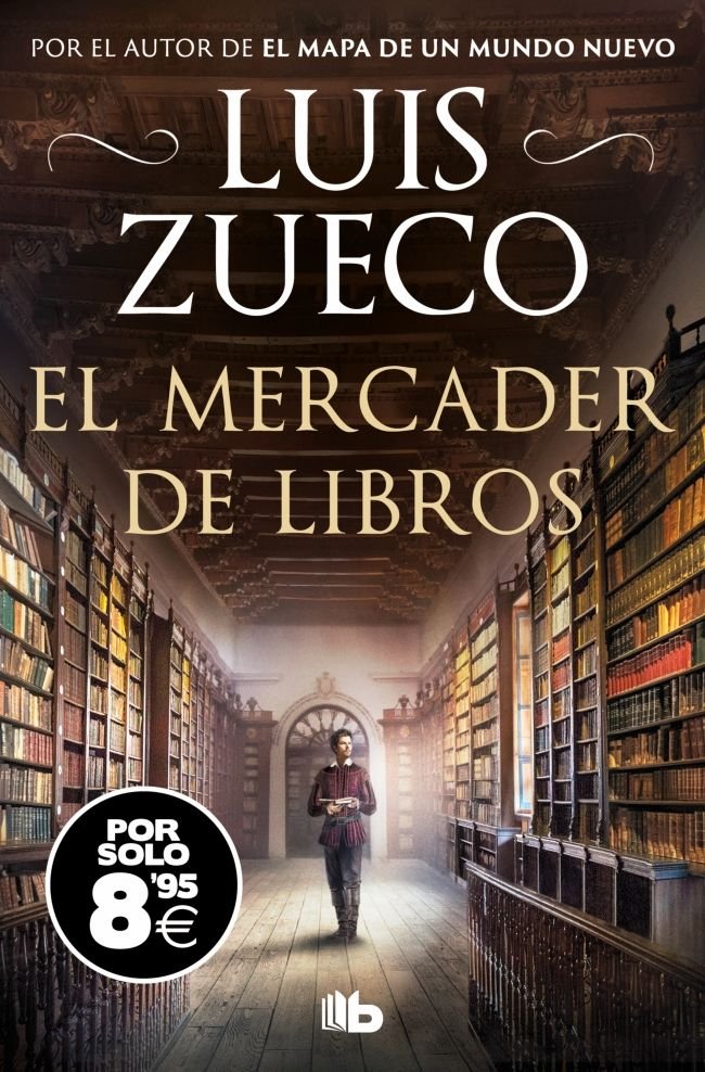 EL MERCADER DE LIBROS (CAMPAÑA BLACK FRIDAY), de ZUECO | portada del libro