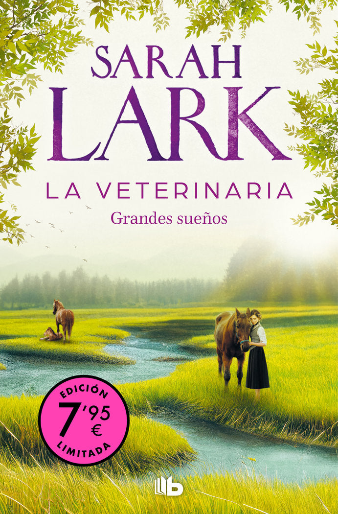 LA VETERINARIA GRANDES SUEÑOS CAMPAÑA DE VERANO EDICION LIM, de SARAH LARK | portada del libro
