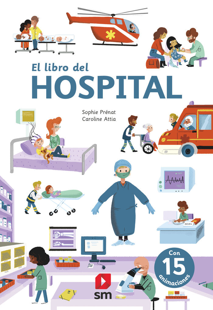 El libro del hospital, de Pre´nat, Sophie | portada del libro