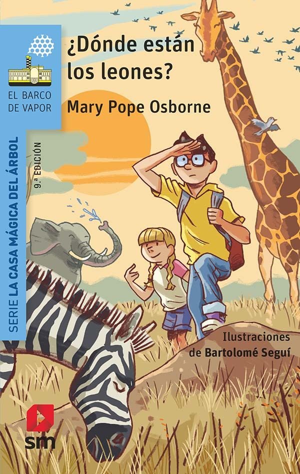 ¿Dónde están los leones?, de Osborne, Mary Pope | portada del libro