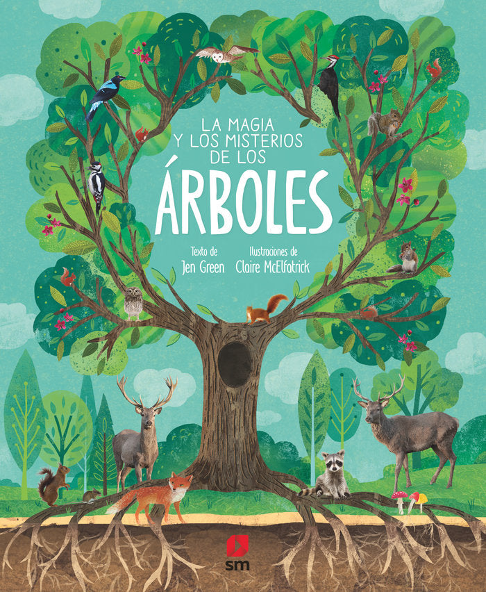 La magia y los misterios de los árboles, de Green, Jen | portada del libro
