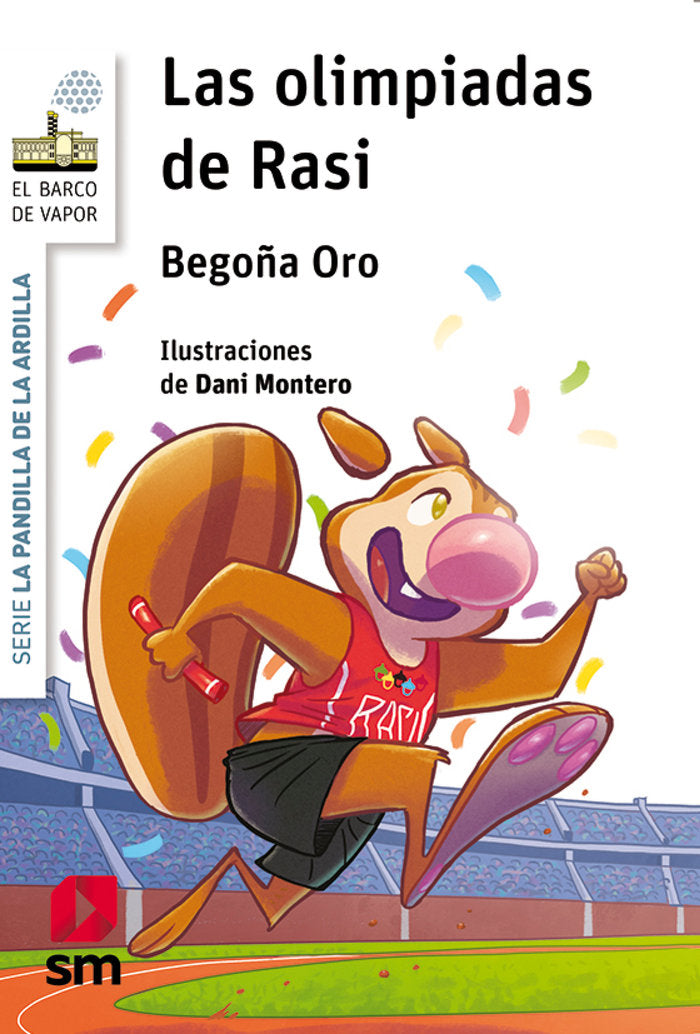 Las olimpiadas de Rasi, de Oro Pradera, Begon~a | portada del libro