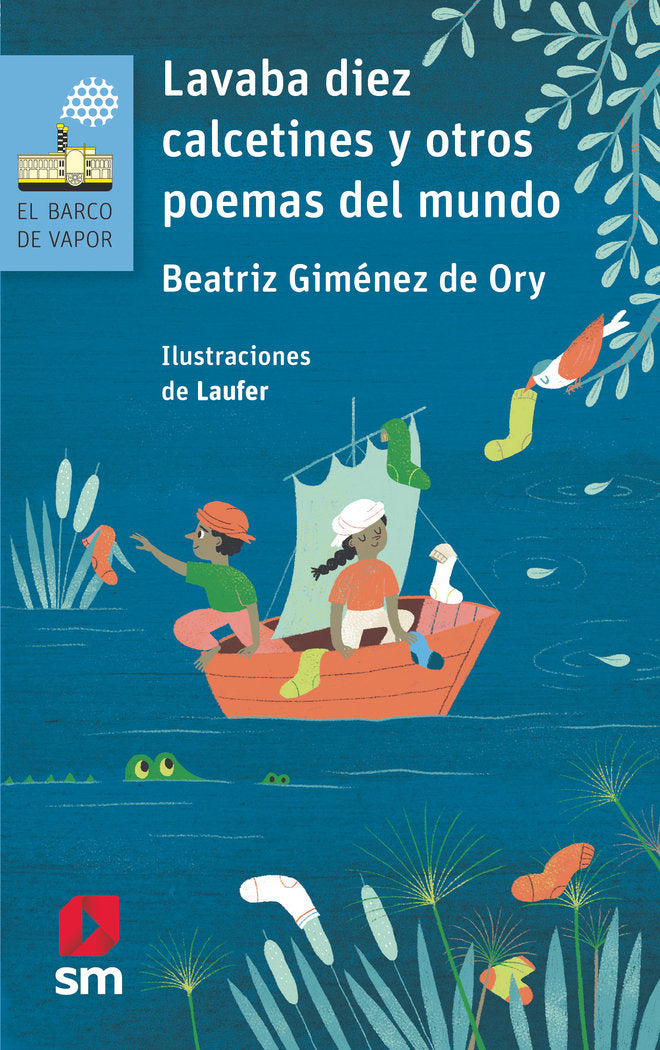 Lavaba diez calcetines y otros poemas del mundo., de Giménez de Ory , Beatriz | portada del libro