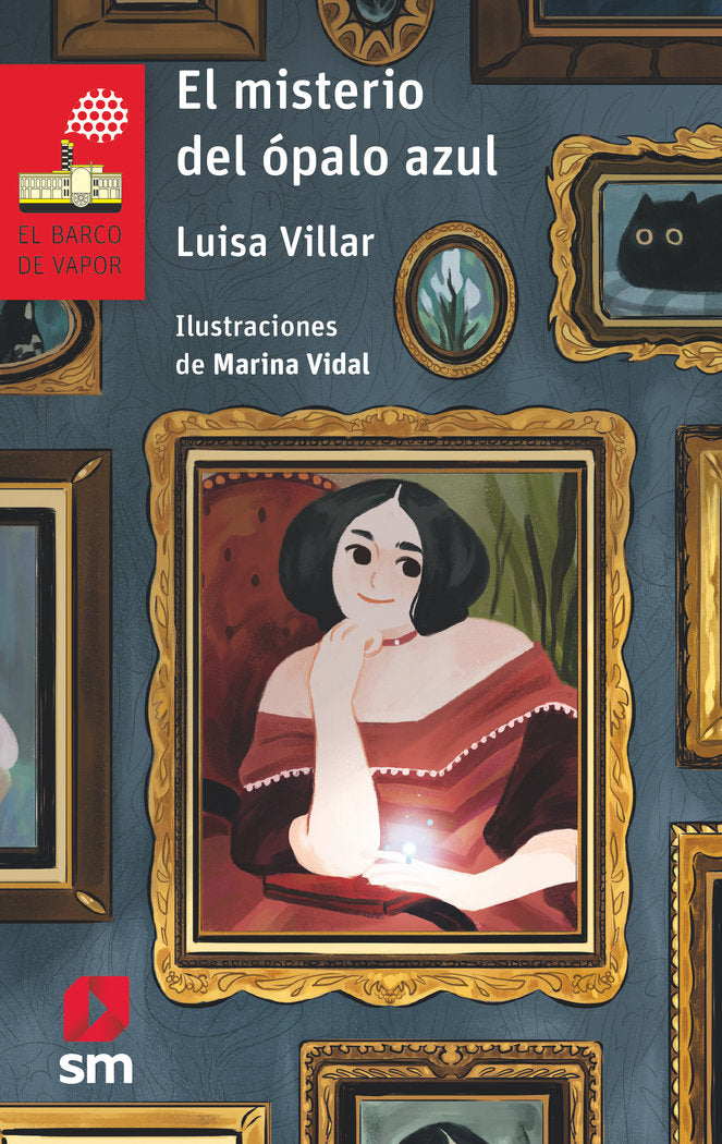 El misterio del ópalo azul, de Villar Liébana, Luisa | portada del libro