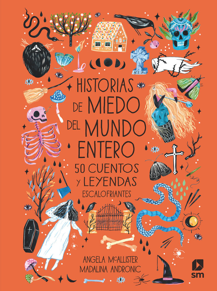 Historias de miedo del mundo entero, de McAllister, Angela | portada del libro