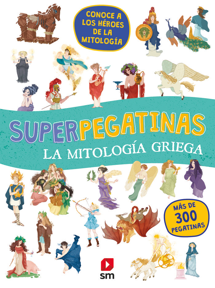 Superpegatinas La mitología griega, de Varios Autores, | portada del libro