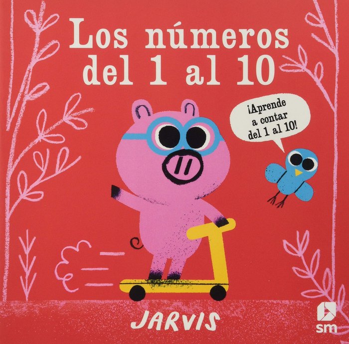 NUMEROS DEL 1 AL 10, LOS, de JARVIS, JAMES | portada del libro