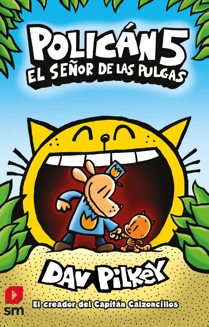 POLICAN 5: El señor de las pulgas, de Pilkey, Dav | portada del libro