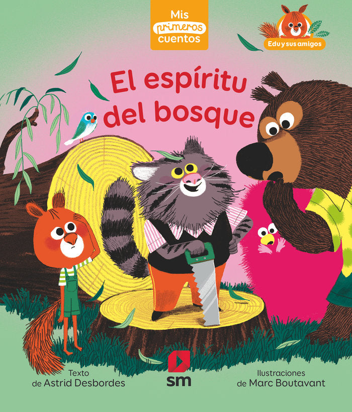 El espíritu del bosque, de Desbordes, Astrid | portada del libro