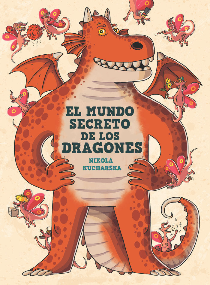 El mundo secreto de los dragones, de Kucharska, Nikola | portada del libro