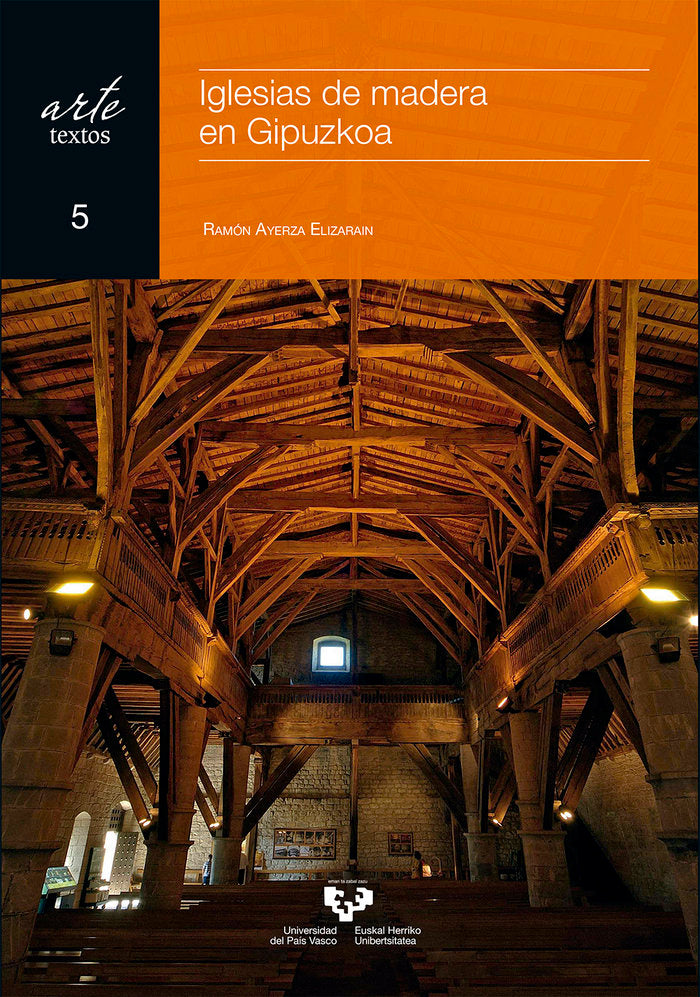 Iglesias de madera en Gipuzkoa, de Ayerza Elizarain, Ramón | portada del libro