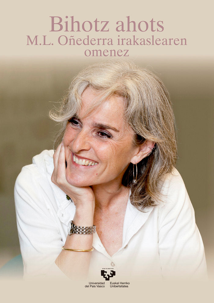 Bihotz ahots. M. L. Oñederra irakaslearen omenez | portada del libro