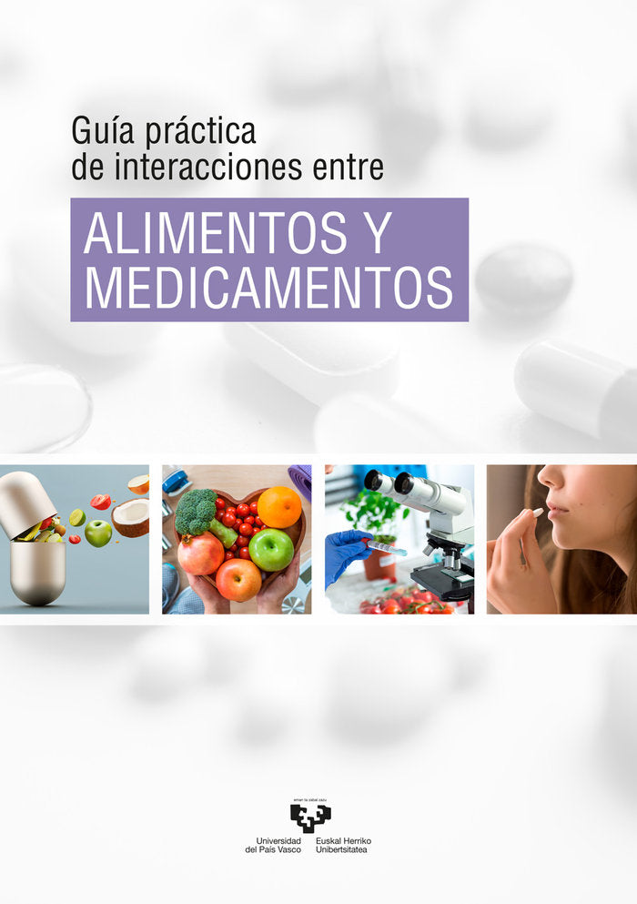 Guía práctica de interacciones entre alimentos y medicamentos, de Gómez Zorita, Saioa | portada del libro