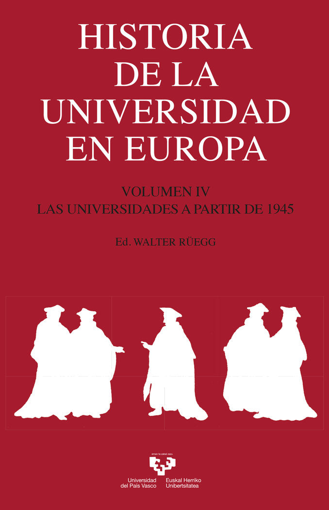 Historia de la Universidad en Europa. Volumen IV. Las universidades a partir de 1945 | portada del libro