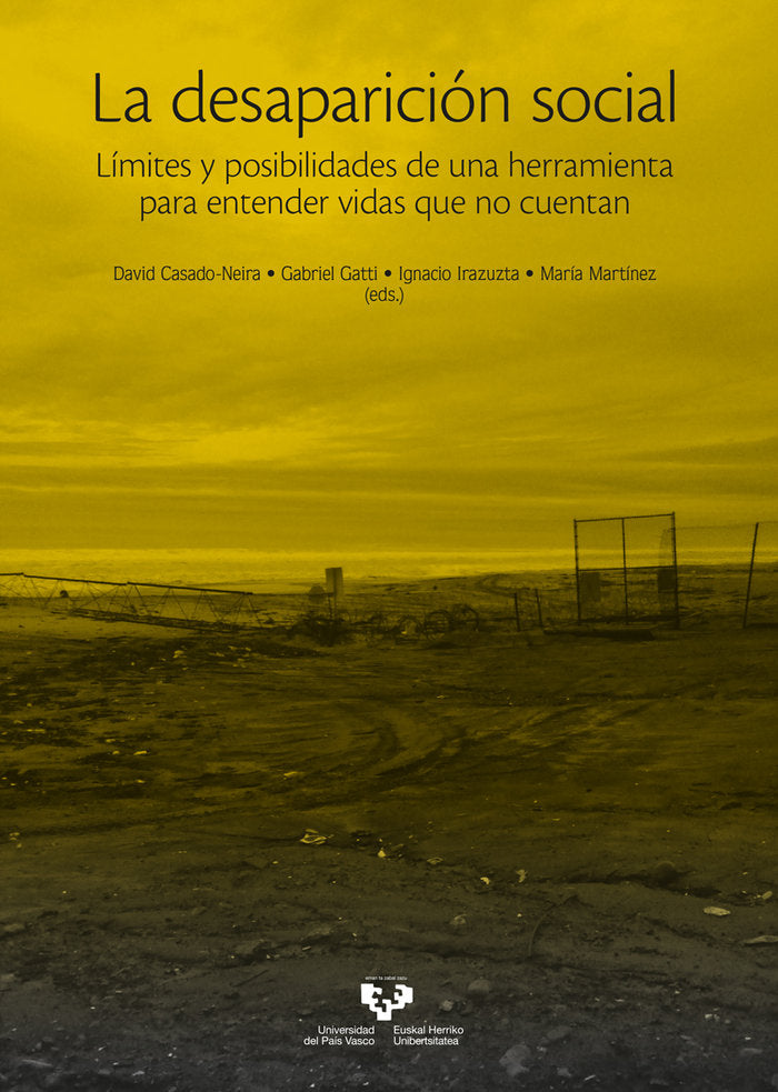 LA DESAPARICION SOCIAL | portada del libro